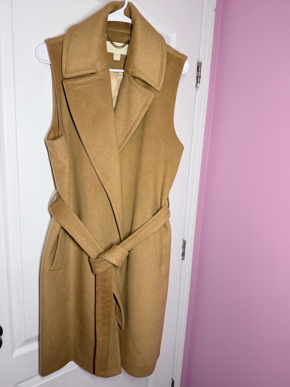 MICHAEL Michael Kors Camel Suede Fringe Hobo - Picture 6 of 8
